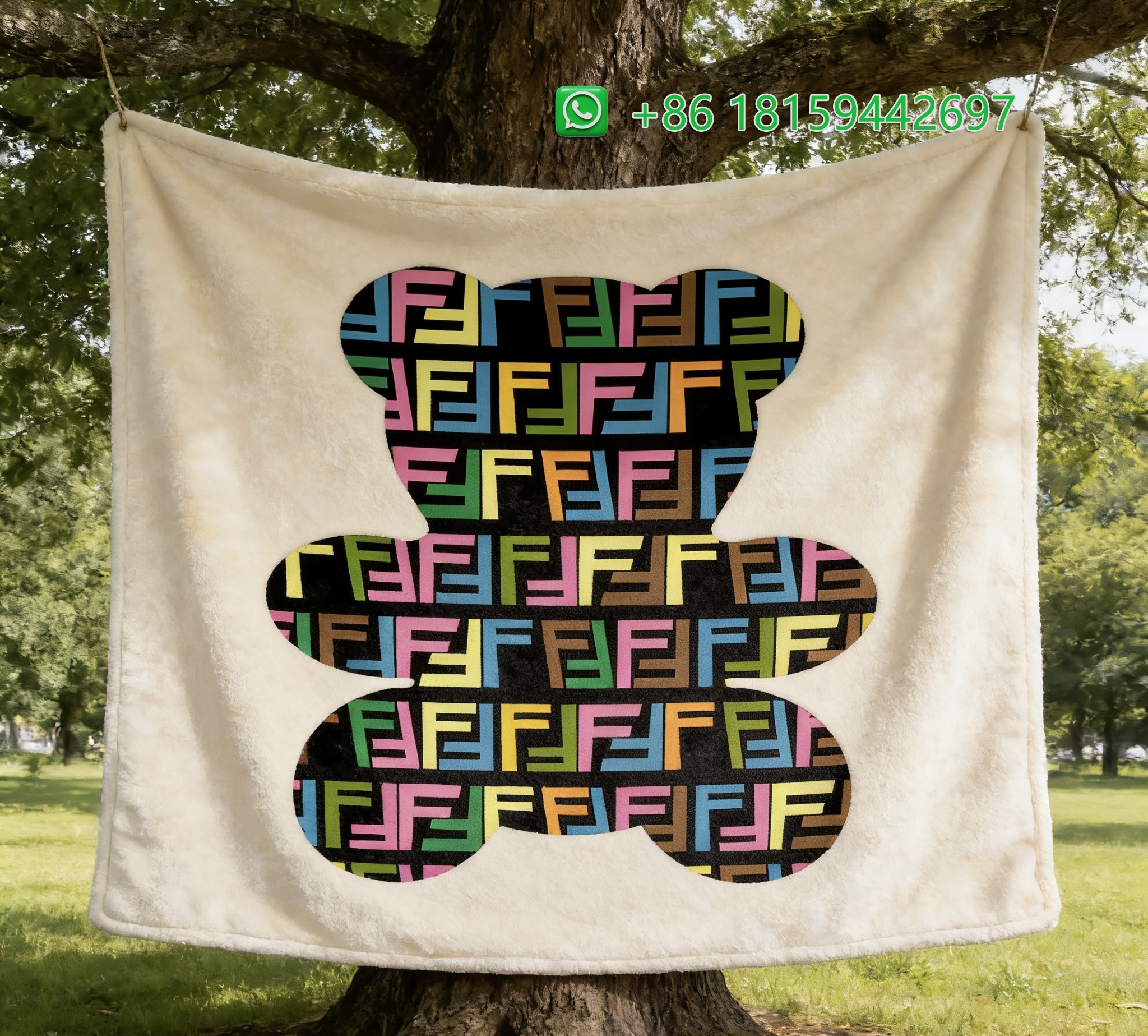 Fendi Throw Blankets